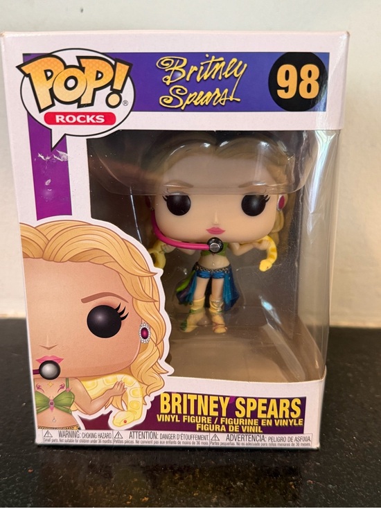 Other - Funko pop Britney Spears I’m a slave for you #98